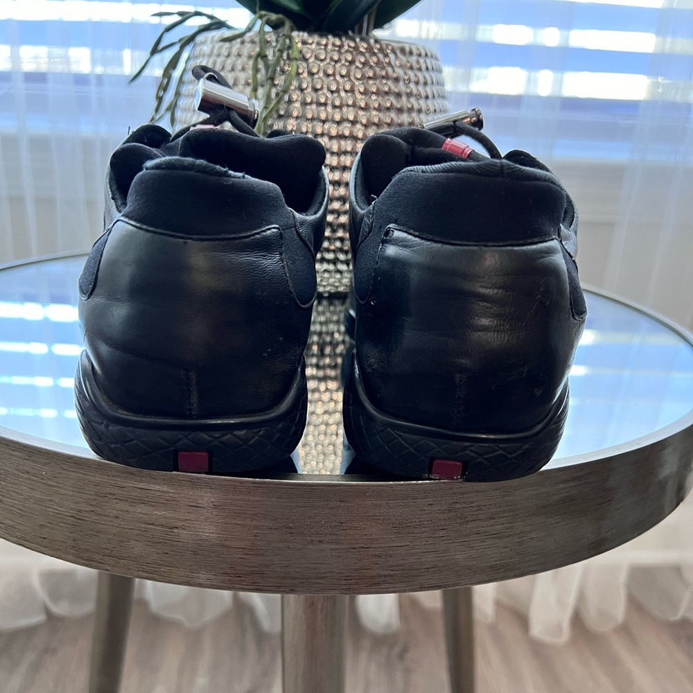 Women’s vintage Prada, Italian leather loafers with drawstring….. - Picture 5 of 12